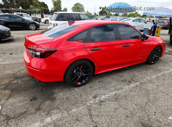 2HGFE2F58SH543722 2025 HONDA CIVIC Red Հետևի աջ