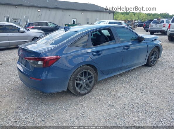 2HGFE2F58SH543915 2025 HONDA CIVIC Light Blue Rear right