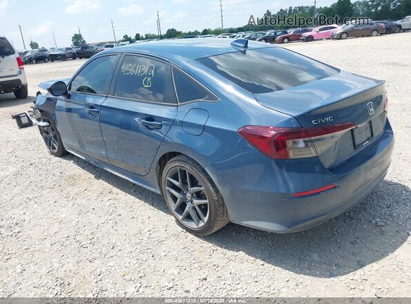 2HGFE2F58SH543915 2025 HONDA CIVIC Light Blue Rear left