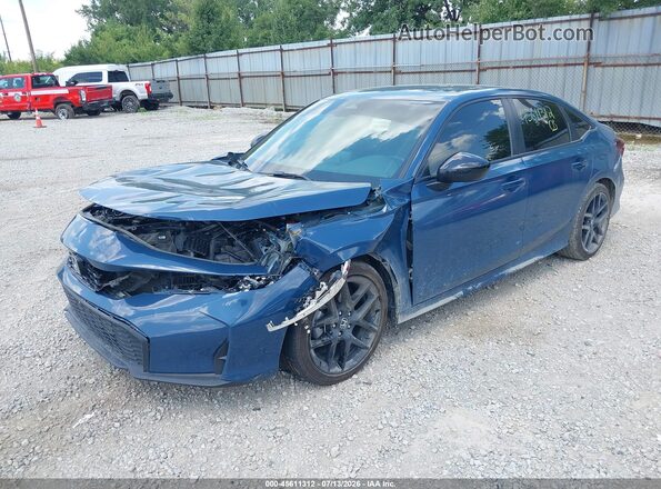 2HGFE2F58SH543915 2025 HONDA CIVIC Light Blue Front left