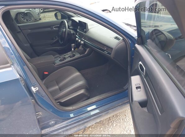 2HGFE2F58SH543915 2025 HONDA CIVIC Light Blue Front interior view