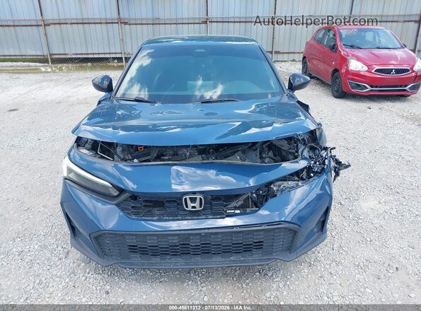 2HGFE2F58SH543915 2025 HONDA CIVIC Light Blue Instrument cluster view