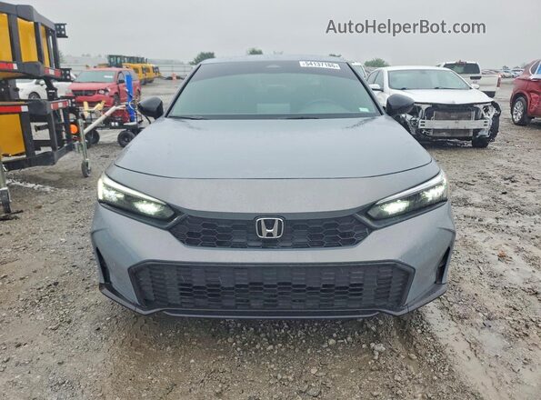 2HGFE2F58SH559967 2025 HONDA CIVIC Gray წინა ხედი