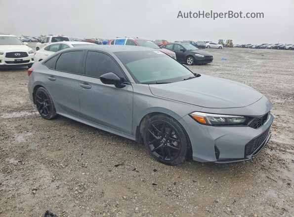2HGFE2F58SH559967 2025 HONDA CIVIC Gray წინა მარჯვენა