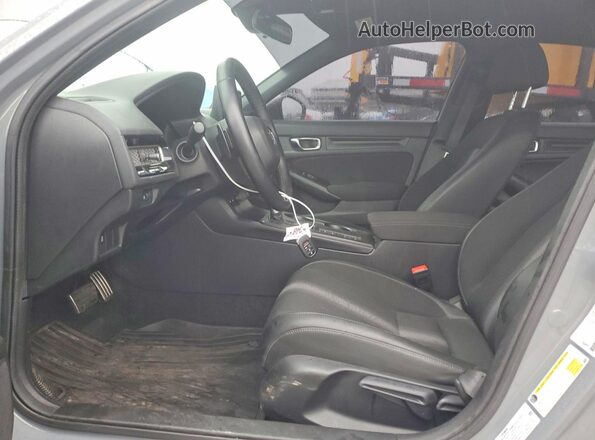 2HGFE2F58SH559967 2025 HONDA CIVIC Gray წინა სალონის ხედი