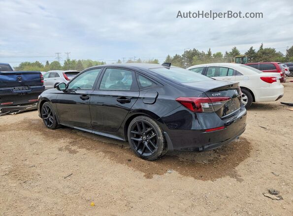 2HGFE2F58SH563517 2025 HONDA CIVIC Черный Задняя левая четверть