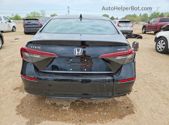 2HGFE2F58SH563517 2025 HONDA CIVIC Черный Вид сзади