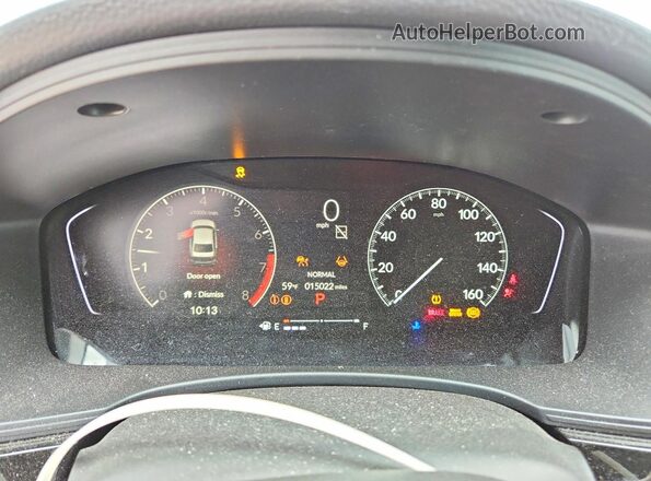 2HGFE2F58SH563517 2025 HONDA CIVIC Черный Вид щитка приборов