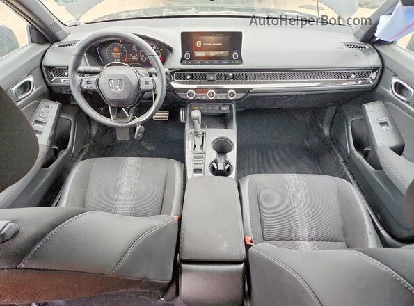 2HGFE2F58SH563517 2025 HONDA CIVIC Черный Вид панели приборов