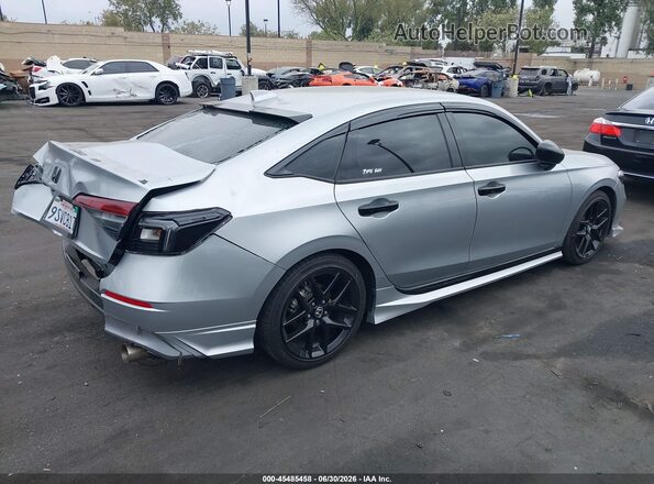 2HGFE2F58SH572637 2025 HONDA CIVIC Silver Trasero derecho