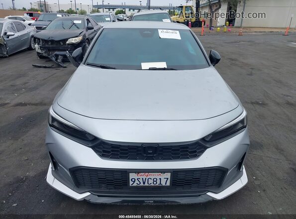 2HGFE2F58SH572637 2025 HONDA CIVIC Silver Vista interior trasera