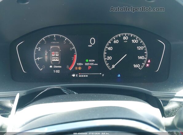 2HGFE2F58SH572637 2025 HONDA CIVIC Silver Vista de los asientos traseros