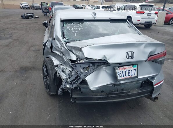 2HGFE2F58SH572637 2025 HONDA CIVIC Silver 