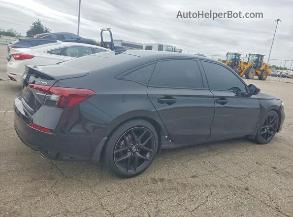 2HGFE2F58SH596114 2025 HONDA CIVIC Black Rear right