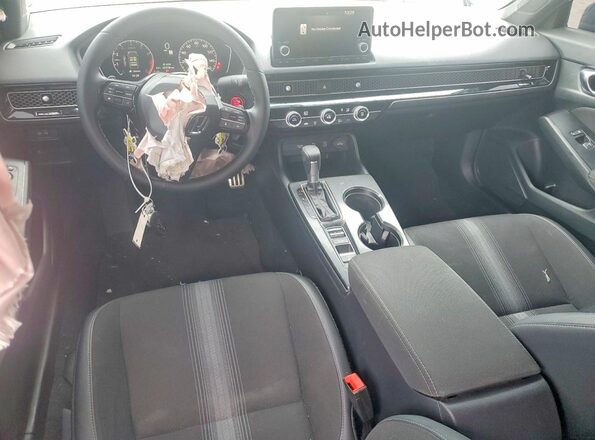 2HGFE2F58SH596114 2025 HONDA CIVIC Black Dashboard view