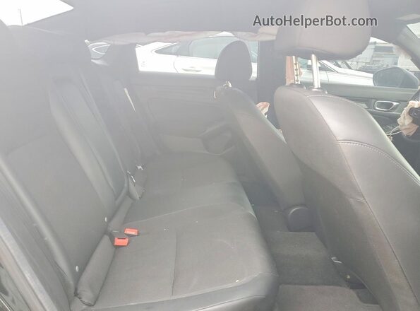 2HGFE2F58SH596114 2025 HONDA CIVIC Black Rear seats view