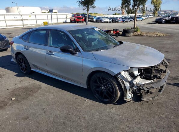 2HGFE2F58TH503738 2026 HONDA CIVIC Silver Передня права чверть