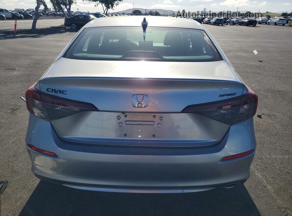 2HGFE2F58TH503738 2026 HONDA CIVIC Silver Вид ззаду