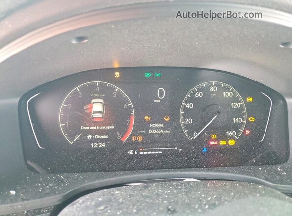 2HGFE2F58TH527988 2026 HONDA CIVIC White Widok zestawu wskaźników