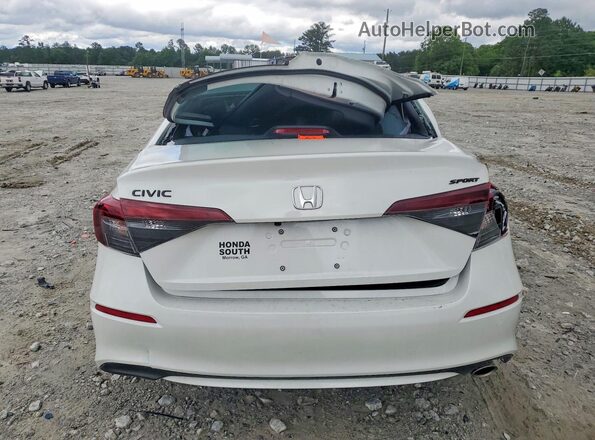 2HGFE2F58TH527988 2026 HONDA CIVIC White Widok z tyłu