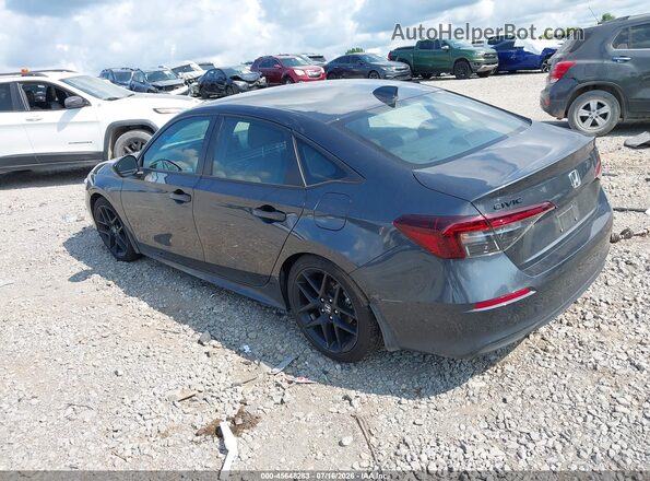 2HGFE2F58TH537503 2026 HONDA CIVIC Gray Trasero izquierdo