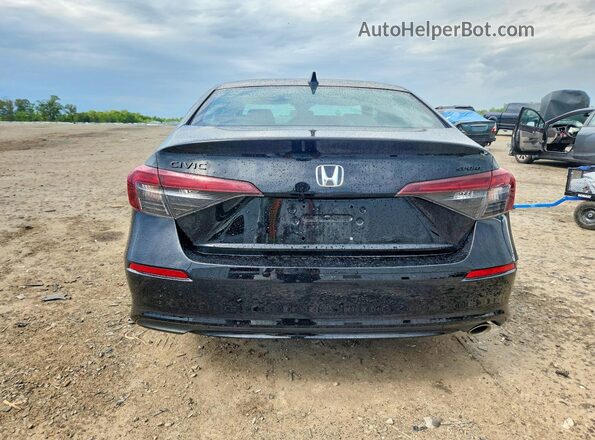 2HGFE2F58TH543494 2026 HONDA CIVIC Черный Вид сзади