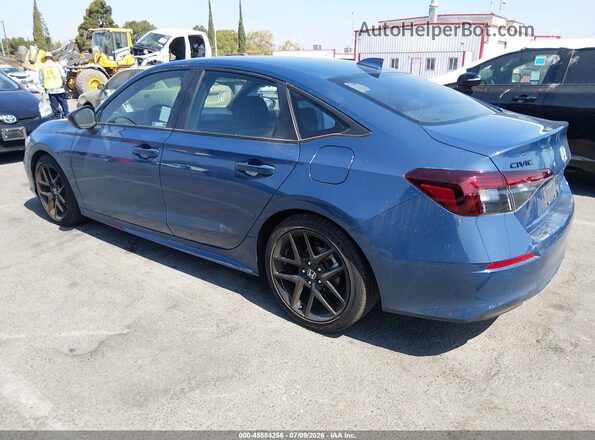2HGFE2F58TH545536 2026 HONDA CIVIC Синий Задняя левая четверть