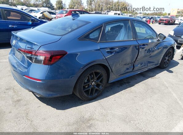 2HGFE2F58TH545536 2026 HONDA CIVIC Синий Задняя правая четверть