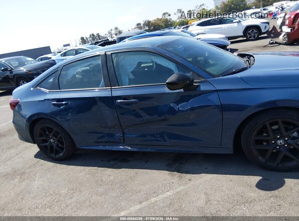 2HGFE2F58TH545536 2026 HONDA CIVIC Синий Вид задней части салона