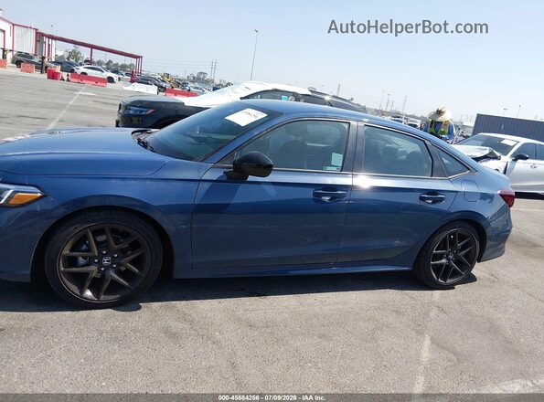 2HGFE2F58TH545536 2026 HONDA CIVIC Синий Панорамный вид салона 360°