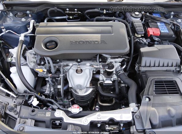 2HGFE2F58TH545536 2026 HONDA CIVIC Синий Вид сзади