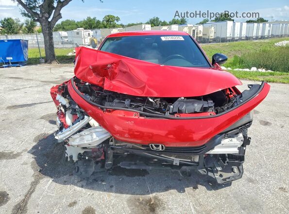 2HGFE2F59NH530868 2022 HONDA CIVIC Red Front view