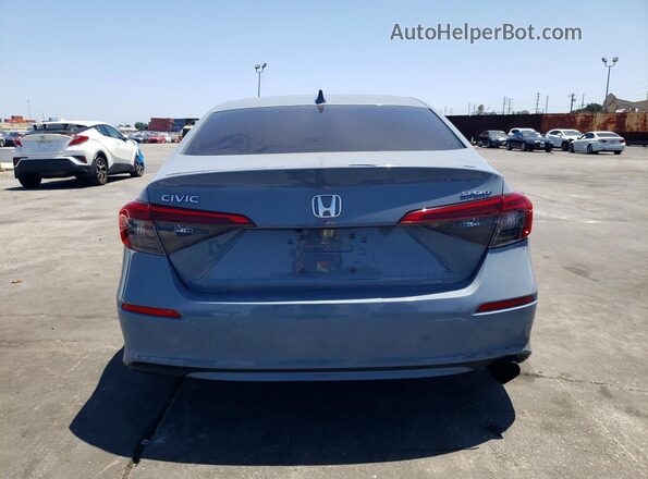 2HGFE2F59NH556113 2022 HONDA CIVIC Угольный Вид сзади