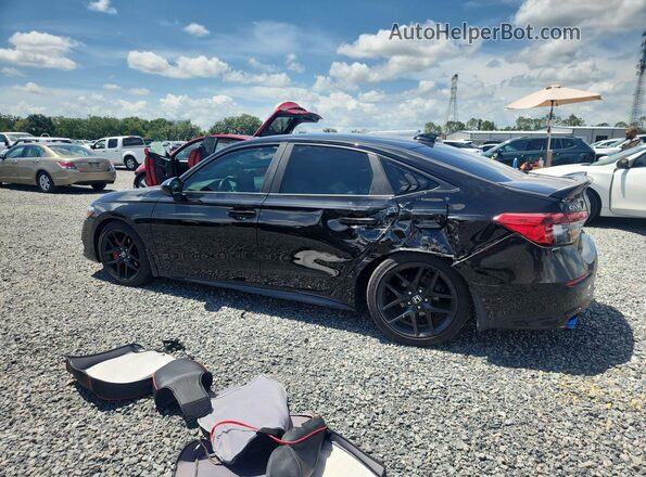 2HGFE2F59NH577821 2022 HONDA CIVIC Black უკანა მარცხენა