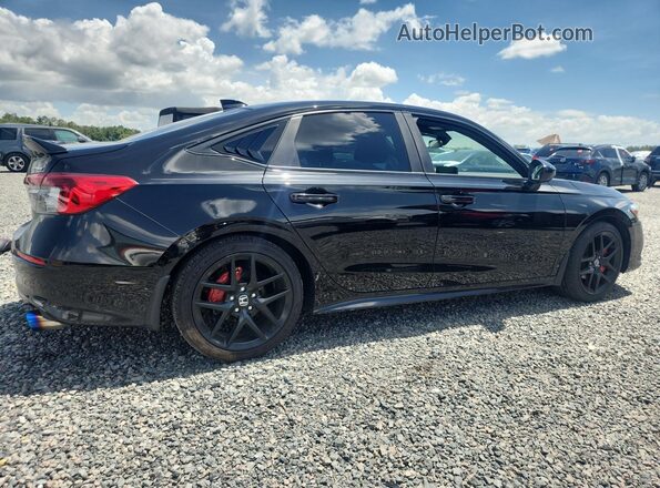 2HGFE2F59NH577821 2022 HONDA CIVIC Black უკანა მარჯვენა