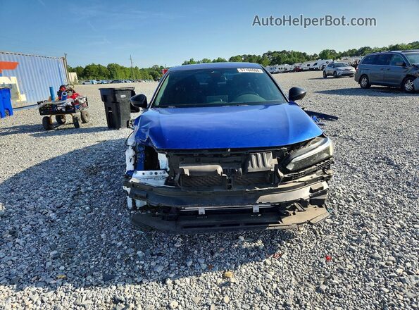 2HGFE2F59NH583537 2022 HONDA CIVIC Blue Вид спереду