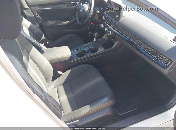 2HGFE2F59NH605228 2022 HONDA CIVIC White Widok wnętrza z przodu