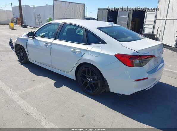 2HGFE2F59NH605228 2022 HONDA CIVIC White Tył lewy