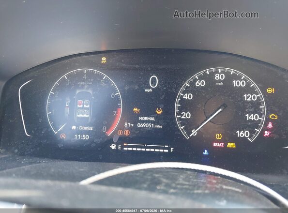 2HGFE2F59NH605228 2022 HONDA CIVIC White Widok tylnych siedzeń