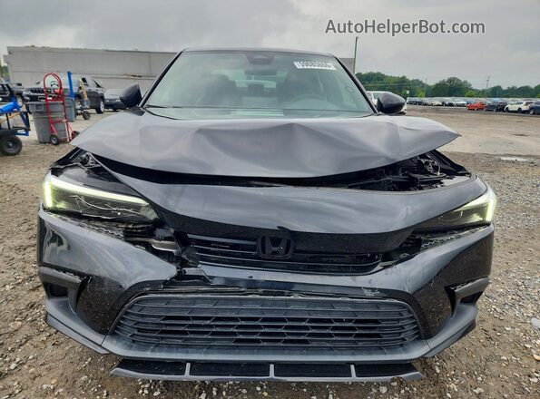 2HGFE2F59NH605780 2022 HONDA CIVIC Black Вид спереду