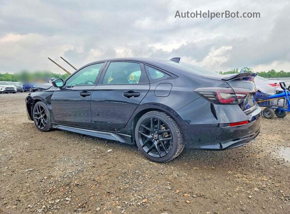 2HGFE2F59NH605780 2022 HONDA CIVIC Black Задня ліва чверть