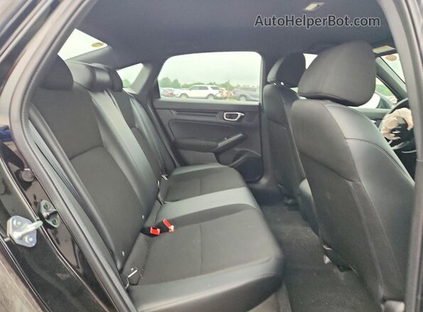 2HGFE2F59NH605780 2022 HONDA CIVIC Black Вид задніх сидінь