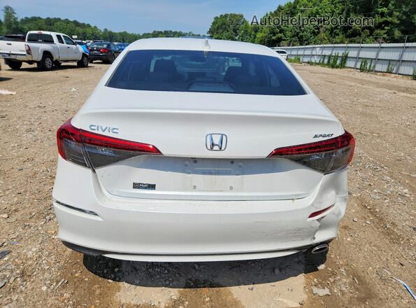 2HGFE2F59PH518139 2023 HONDA CIVIC White Вид ззаду