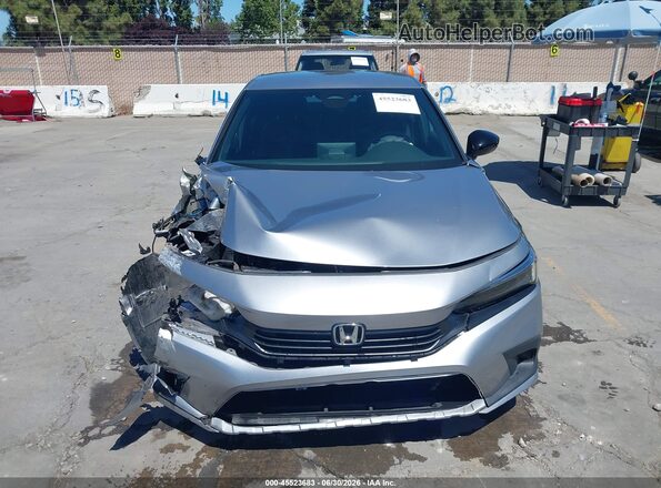 2HGFE2F59PH543087 2023 HONDA CIVIC Gray Instrument cluster view