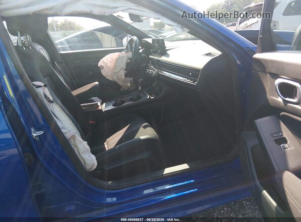 2HGFE2F59PH564392 2023 HONDA CIVIC Blue Vista interior delantera