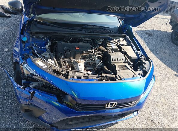 2HGFE2F59PH564392 2023 HONDA CIVIC Blue Vista trasera