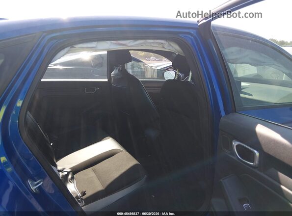 2HGFE2F59PH564392 2023 HONDA CIVIC Blue Vista de la etiqueta del VIN