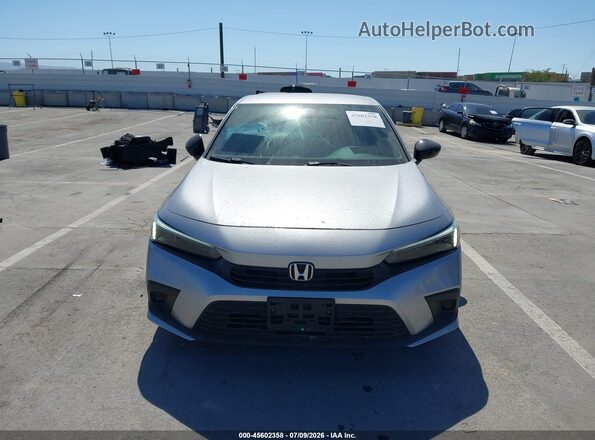2HGFE2F59RH503143 2024 HONDA CIVIC Серебряный Вид задней части салона