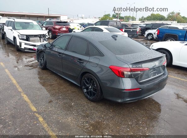 2HGFE2F59RH513221 2024 HONDA CIVIC Gray Հետևի ձախ