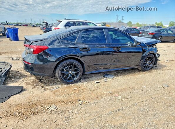 2HGFE2F59RH519889 2024 HONDA CIVIC Black უკანა მარჯვენა